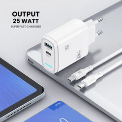 25W Fast Charger 2 Pin